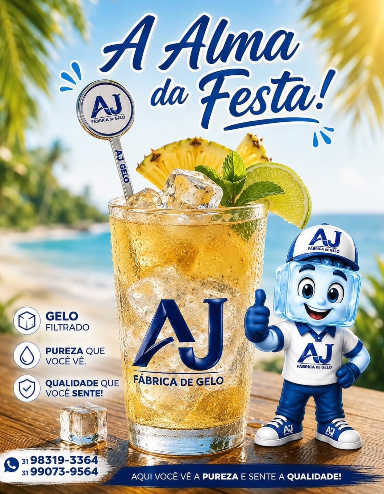 Campanha oficial AJ: A alma da festa